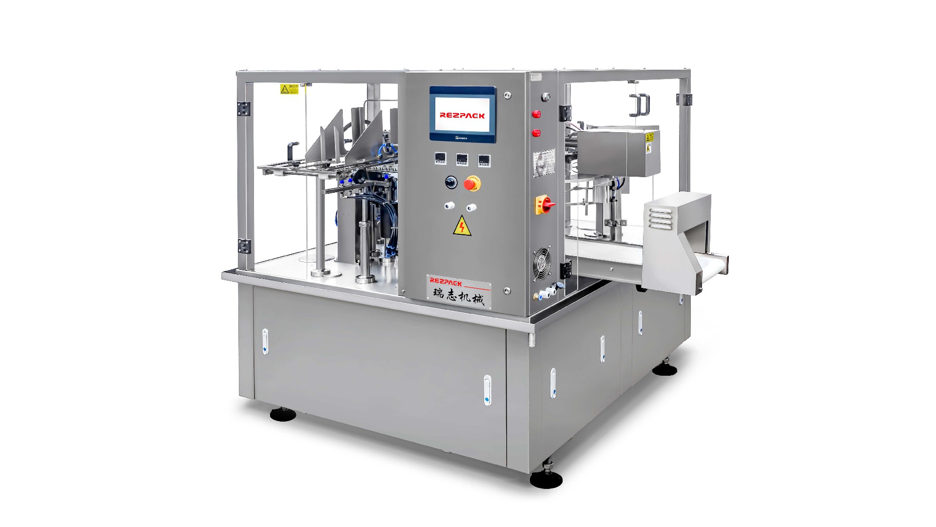 给袋式包装机的组成部分，包含哪些方面？